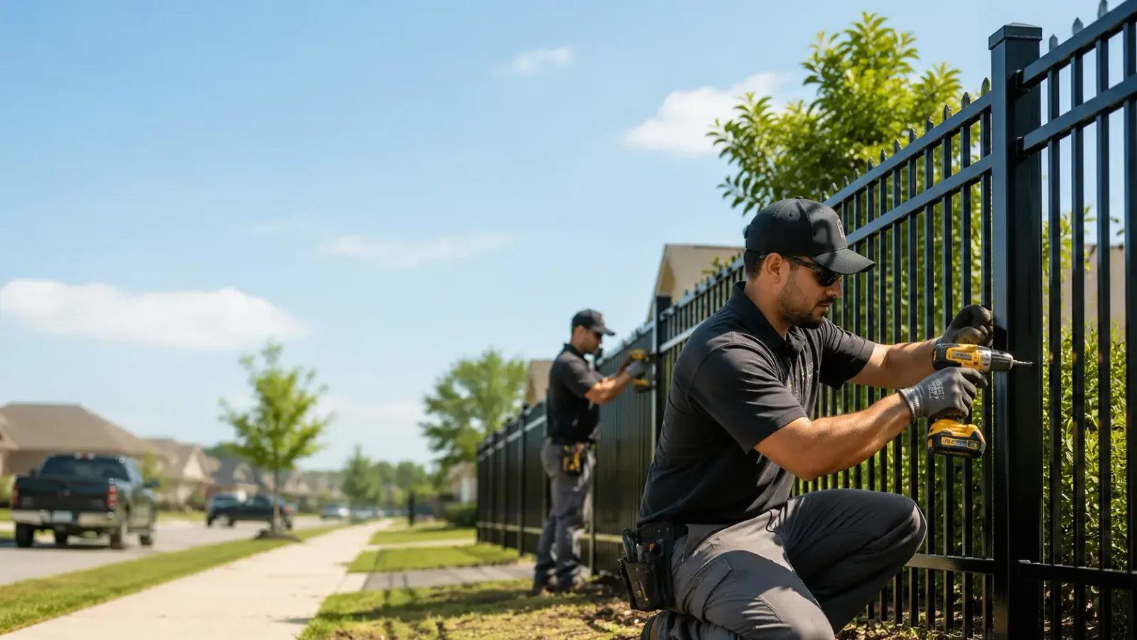 Metal Fence Installation in Fort Calhoun, NE